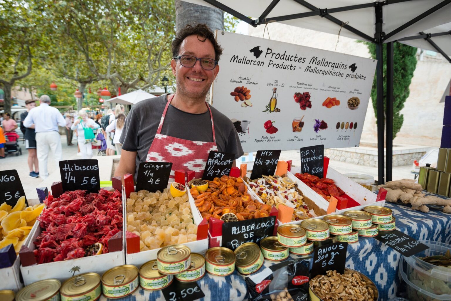 Markedsdag i Esporles